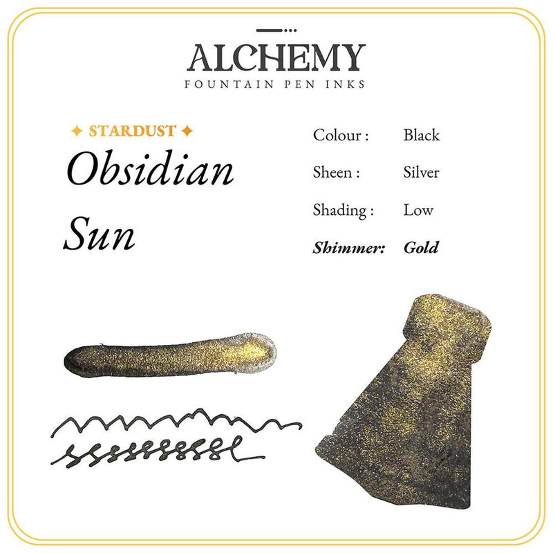Endless Stationery Ink Bottle (45ml) - Alchemy Obsidian