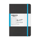 Endless Stationery Recorder Regalia Paper A5 Notebook - Infinite Space Black (Dotted)