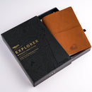 Endless Stationery Explorer Leather Large Grumpy Kitty Notebook - Box