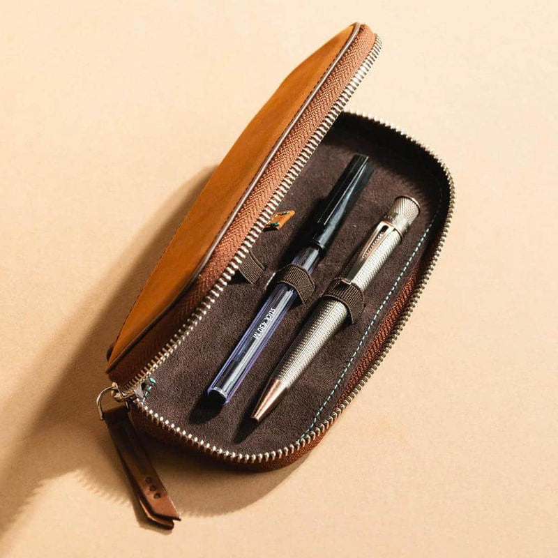 Endless Stationery Companion Pouch 2 Slot Pen Case (with two pens)