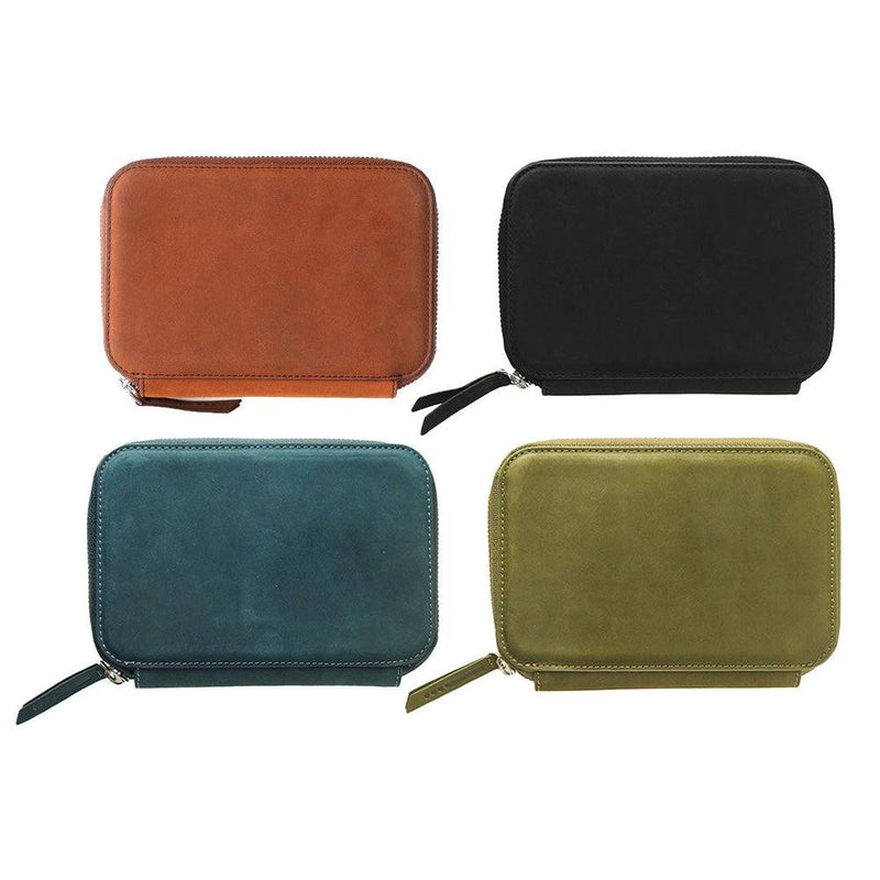 Endless Stationery Pen Case (5 Slots) - Companion Leather Pouch