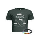 EndlessPens Write Here, Write Now T-Shirt – An Emerald Shirt With Writing On It And A Bracelet | EndlessPens