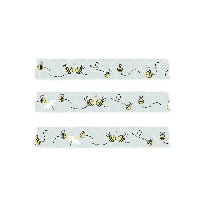 EndlessPens × @doodlesdamari Outdoor Series: Busy Bee Flowers Washi Tape