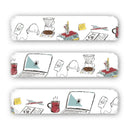 EndlessPens Desk Creatures Washi Tape (30mm) - Designs