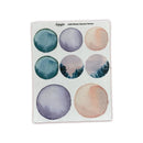 EndlessPens × @karynalovestoplan Winter Sunrise Stickers