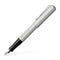 Faber-Castell Fountain Pen - Hexo - Silver Matte - Special Edition (2021) EndlessPens Online Pen Store