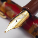 Fine Writing International Pencket Roaring Age Fountain Pen - Pen Nib Close Up | EndlessPens