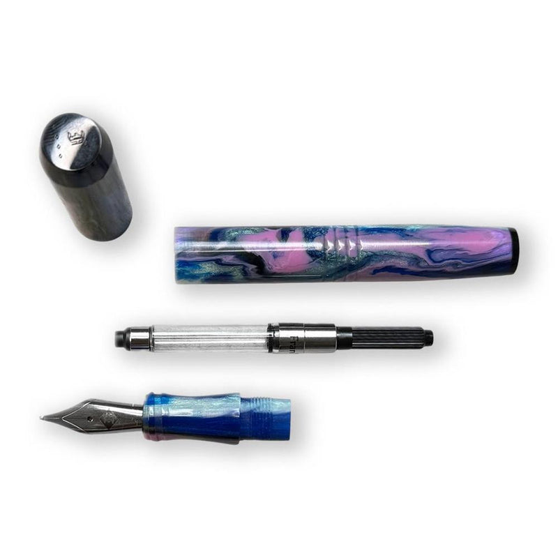 Franklin-Christoph Model 46 Hydrangea Nights Fountain Pen
