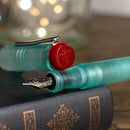 Franklin Christoph × @catsandfountainpens Luna Moth Fountain Pen