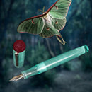 Franklin Christoph × @catsandfountainpens Luna Moth Fountain Pen