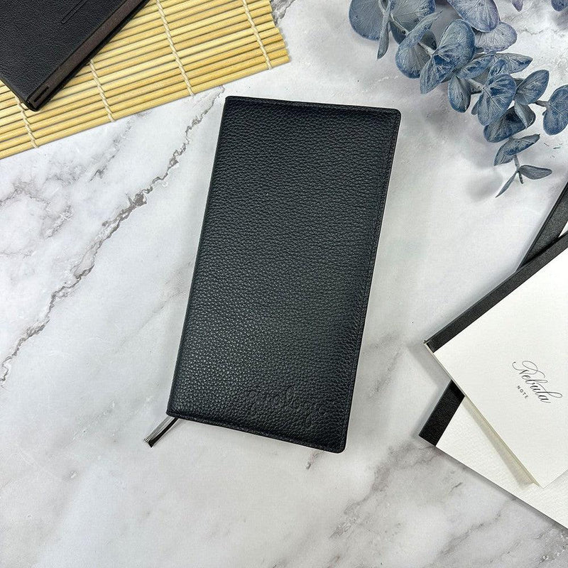 Girologio Hobonichi Weekly Notebook Cover - Slate Grey Front Leather | EndlessPens