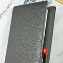 Girologio Hobonichi Weekly Notebook Cover - Slate Grey Side View | EndlessPens