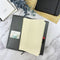 Girologio Hobonichi Weekly Notebook Cover - Slate Grey Open With Cards | EndlessPens