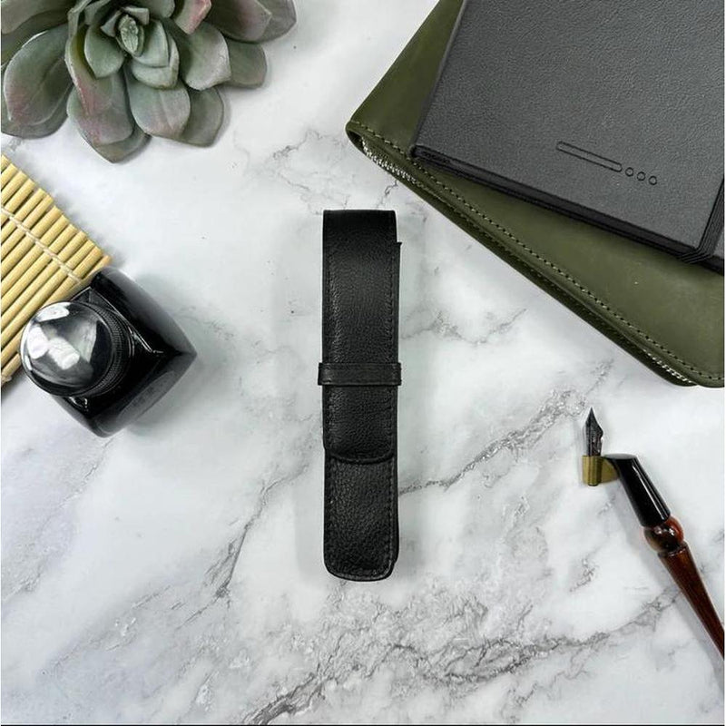 Girologio Pen Case (1 Slot) - Leather