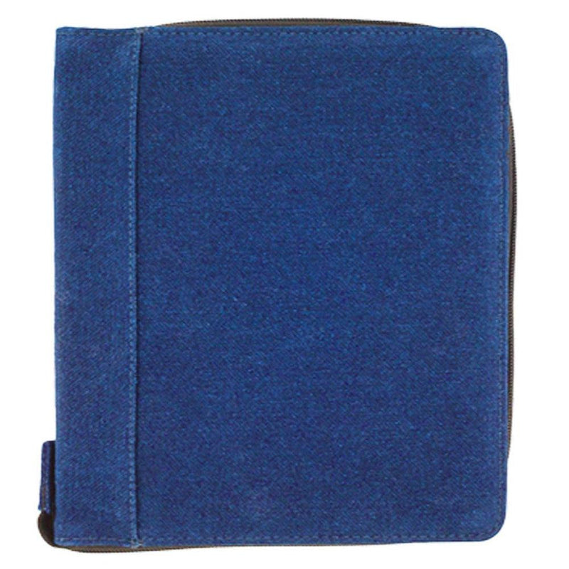 Girologio 48 Zip Pen Case - Cotton Denim