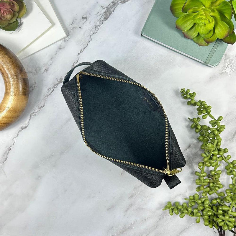 Girologio Zipper Pouch Pen Case - Midnight NoirWide Open | EndlessPens