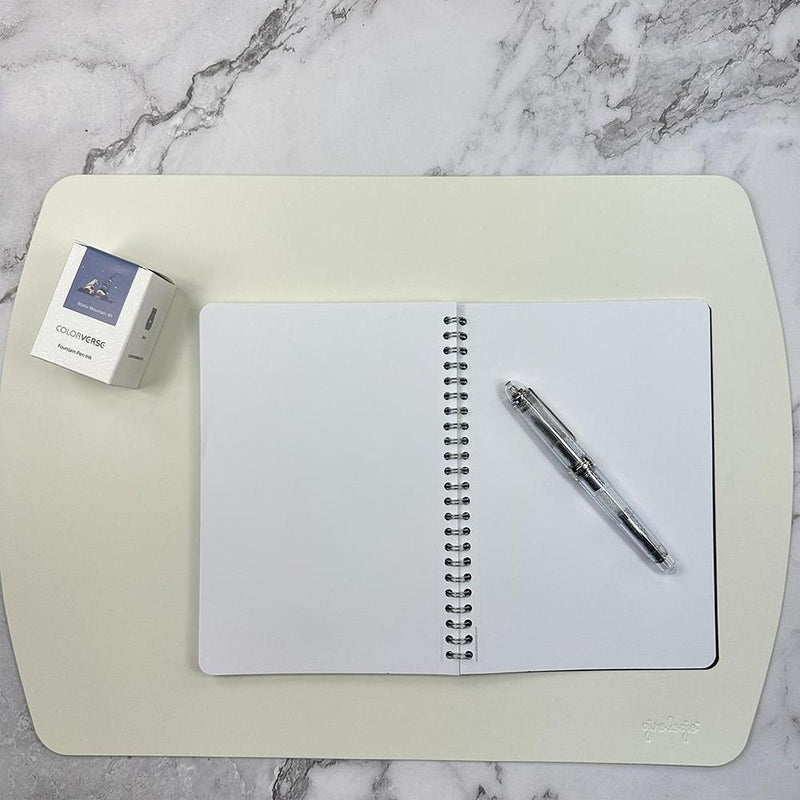 Girologio Writing Mat - Repurposed Leather