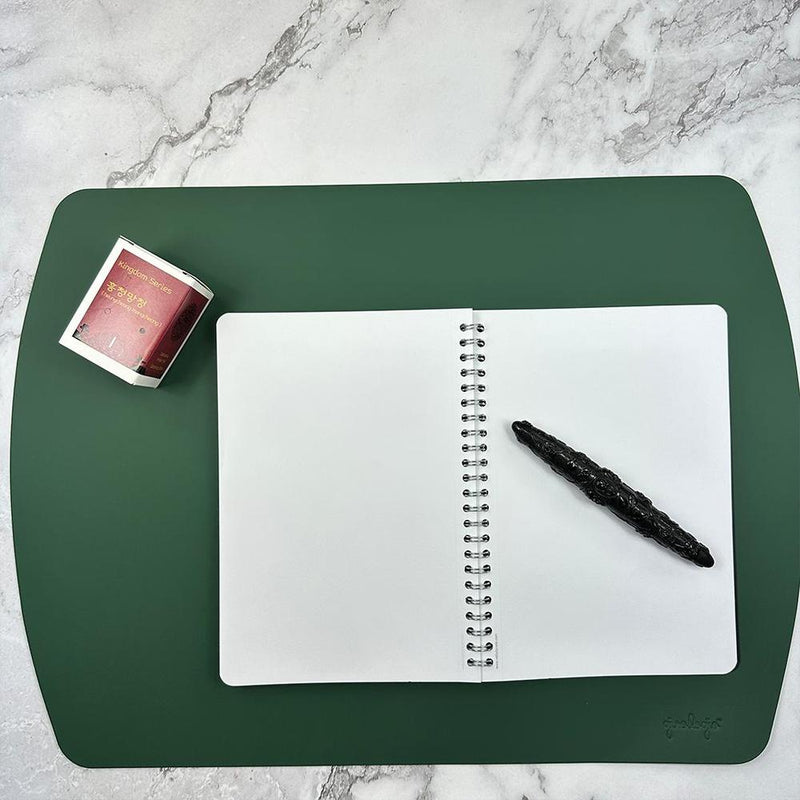 Girologio Writing Mat - Repurposed Leather