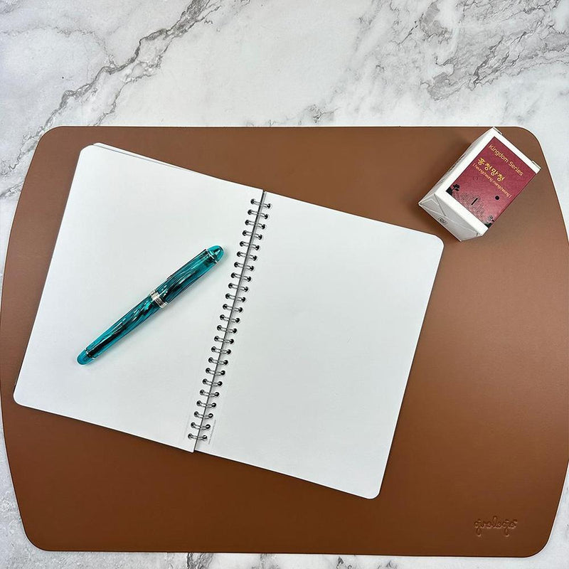 Girologio Writing Mat - Repurposed Leather