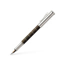Graf Von Faber-Castell Classic Anello Fountain Pen - Grenadilla - EndlessPens