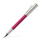 Graf Von Faber Castell Guilloche Fountain Pen - Electric Pink