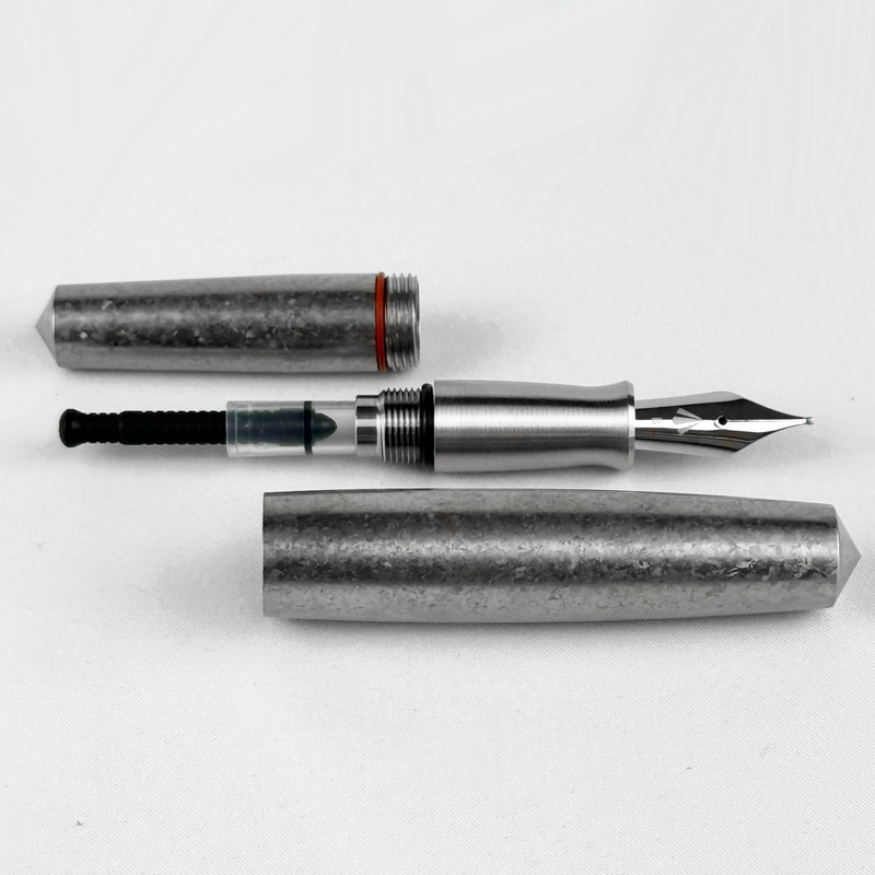 Gravitas Fountain Pen - Pocket - Crystalized Titanium - Limited Edition (2025)