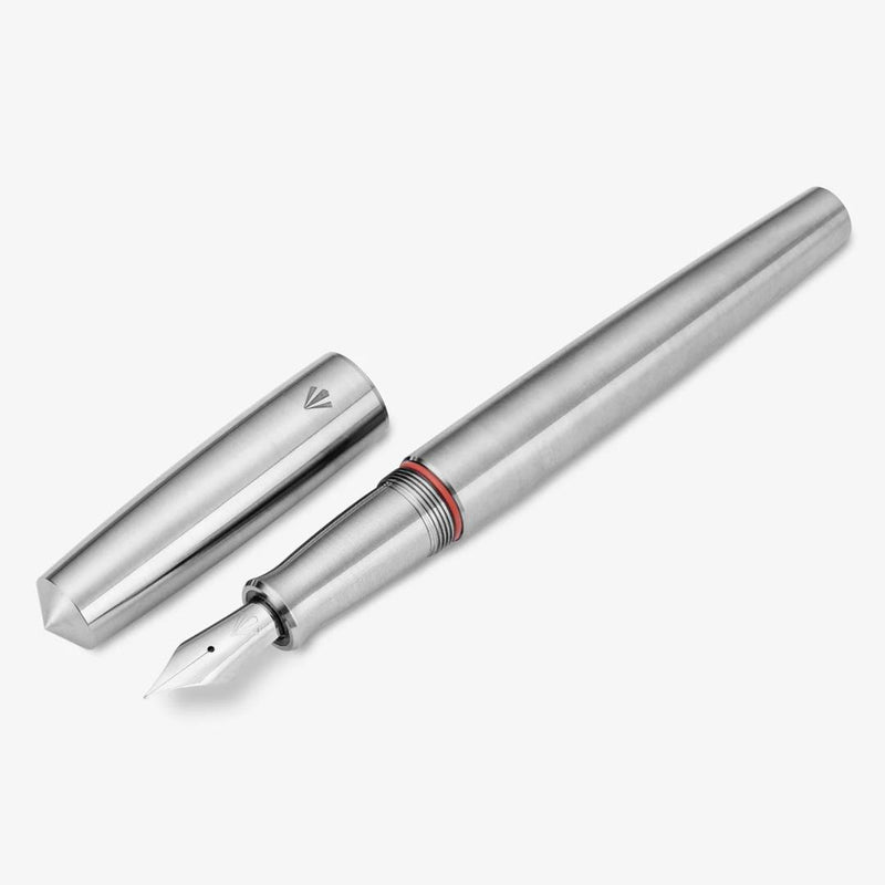 Gravitas Fountain Pen - Sentry - Raw Grade 5 Titanium - Limited Edition (2025)