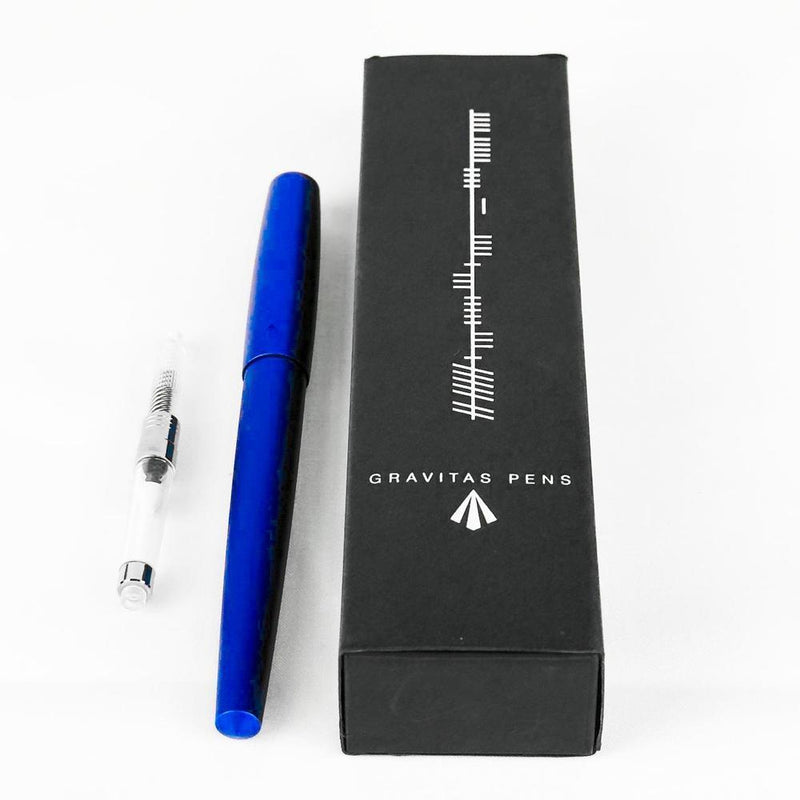 Gravitas Fountain Pen - Entry - Blue
