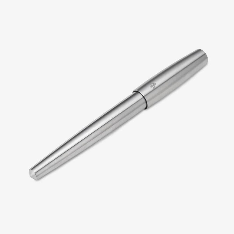 Gravitas Fountain Pen - Entry - Raw Stainless Steel