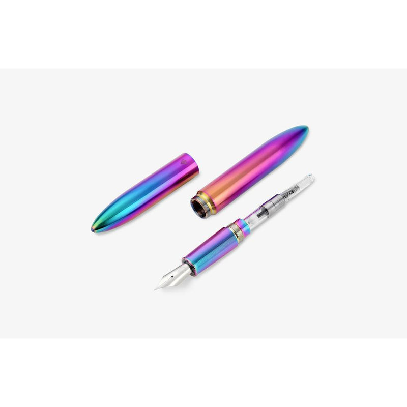 Gravitas Fountain Pen Gravitas - Flagship | Stainless steel Rainbow Skittle PvD