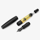 Gravitas Fountain Pen - Monster Aluminum Black + Ultem Barrel