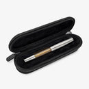 Gravitas Fountain Pen - Monster Grade 5 Titanium Polished + Ultem Barrel