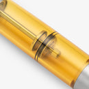 Gravitas Fountain Pen - Monster Grade 5 Titanium Stone Washed  + Ultem Barrel