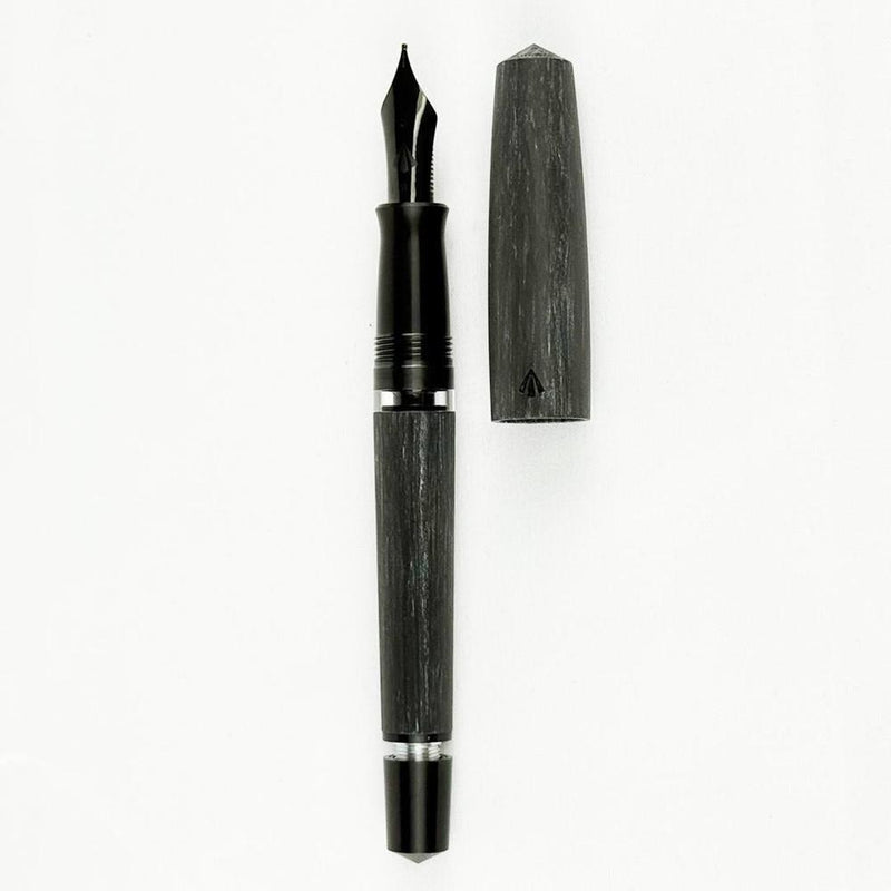 Gravitas Fountain Pen - Piston Carbon Black - Limited Edition (2025)