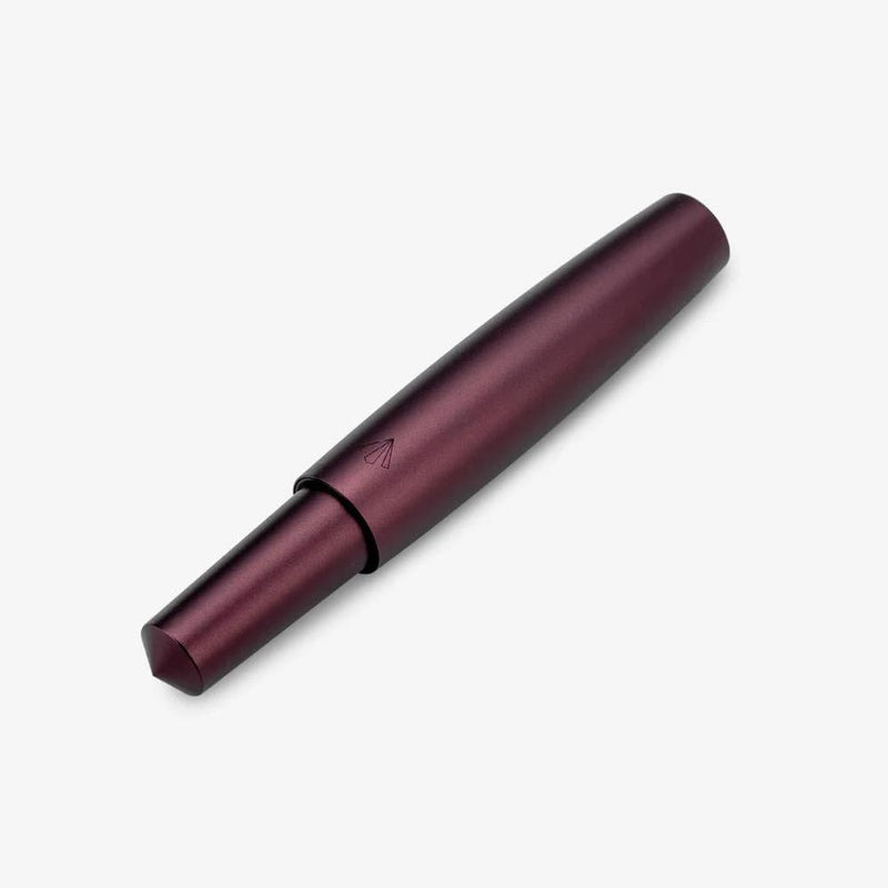 Gravitas Fountain Pen - Pocket - Aluminium Cherry Velvet