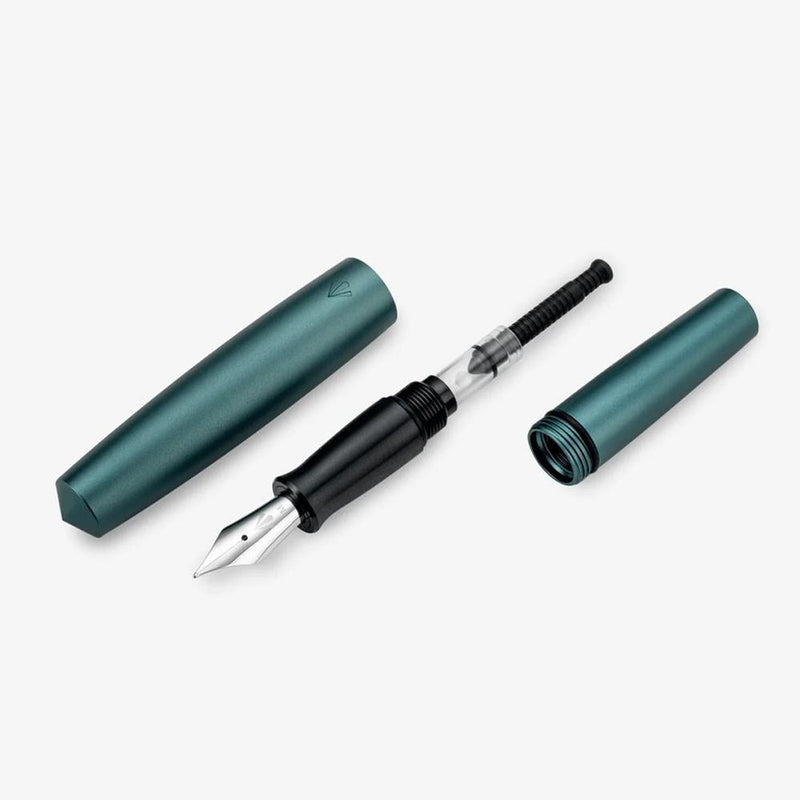 Gravitas Fountain Pen - Pocket - Aluminum Pine