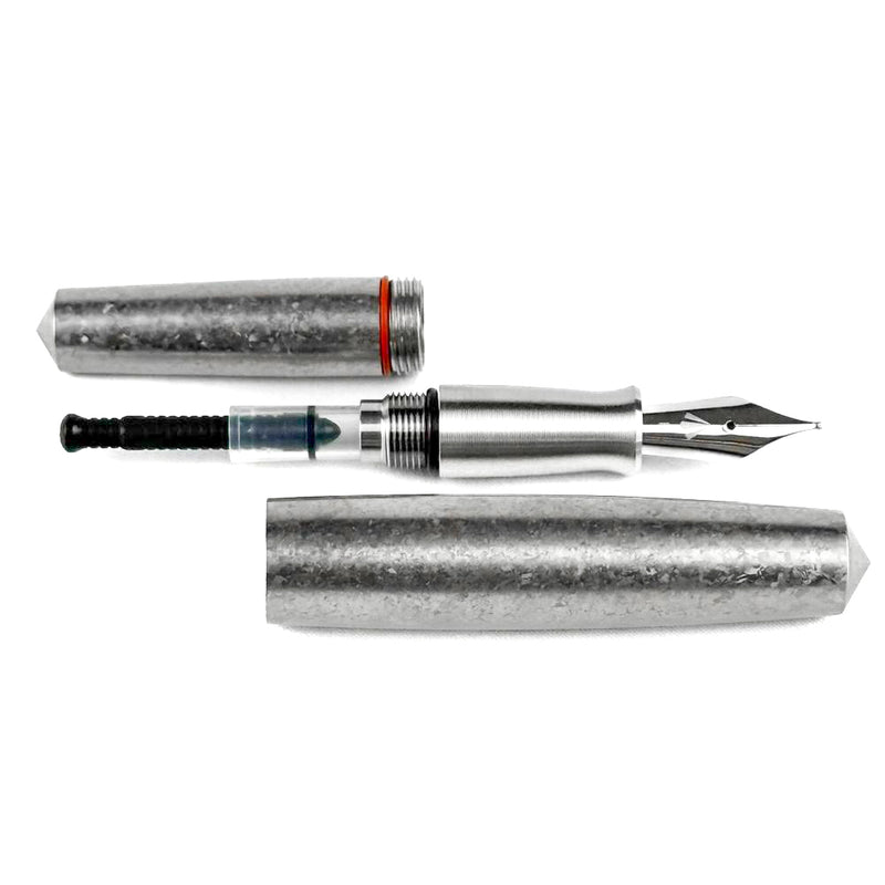 Gravitas Fountain Pen - Pocket - Crystalized Titanium - Limited Edition (2025)