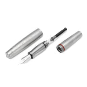 Gravitas Fountain Pen - Pocket - Crystalized Titanium - Limited Edition (2025) - EndlessPens