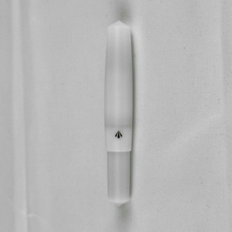 Gravitas Fountain Pen - Pocket - Full White Delrin