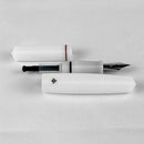 Gravitas Fountain Pen - Pocket - Full White Delrin