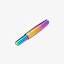 Gravitas Fountain Pen - Pocket - Grade 5 Titanium Rainbow Skittle PVD - Limited Edition (2025)
