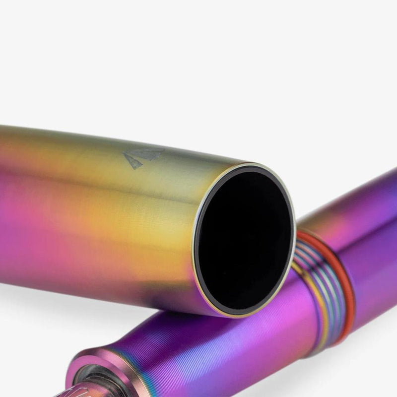 Gravitas Fountain Pen - Pocket - Grade 5 Titanium Rainbow Skittle PVD - Limited Edition (2025)