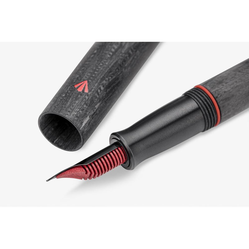 Gravitas Fountain Pen Gravitas - Pocket Pultruded Carbon Fiber | Eyedropper |