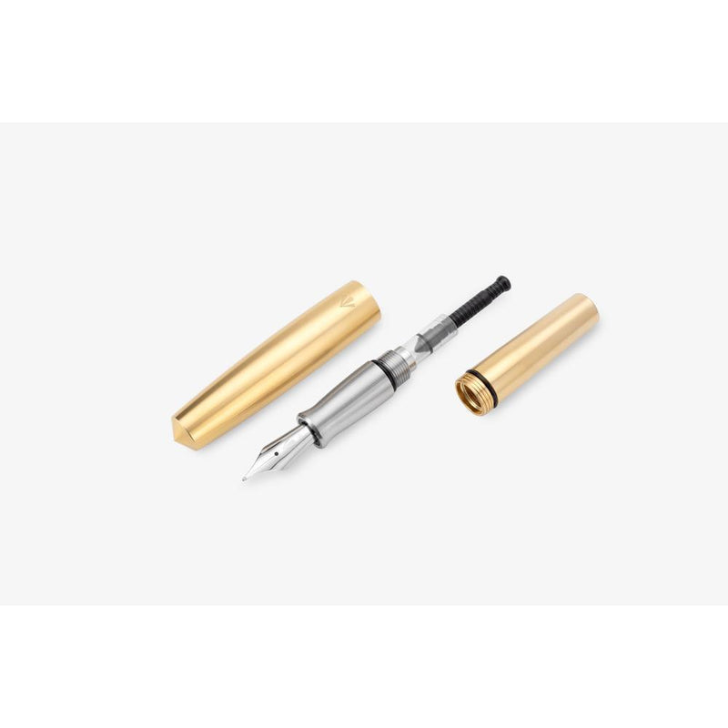 Gravitas Fountain Pen Gravitas - Pocket Raw Brass
