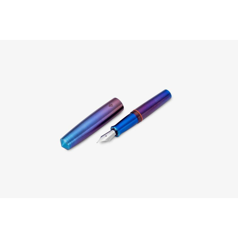 Gravitas Fountain Pen Gravitas - Pocket Raw Grade 5 Titanium TiSiNx