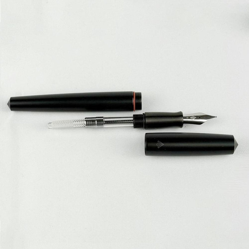 Gravitas Fountain Pen - Sentry - Aluminium Black