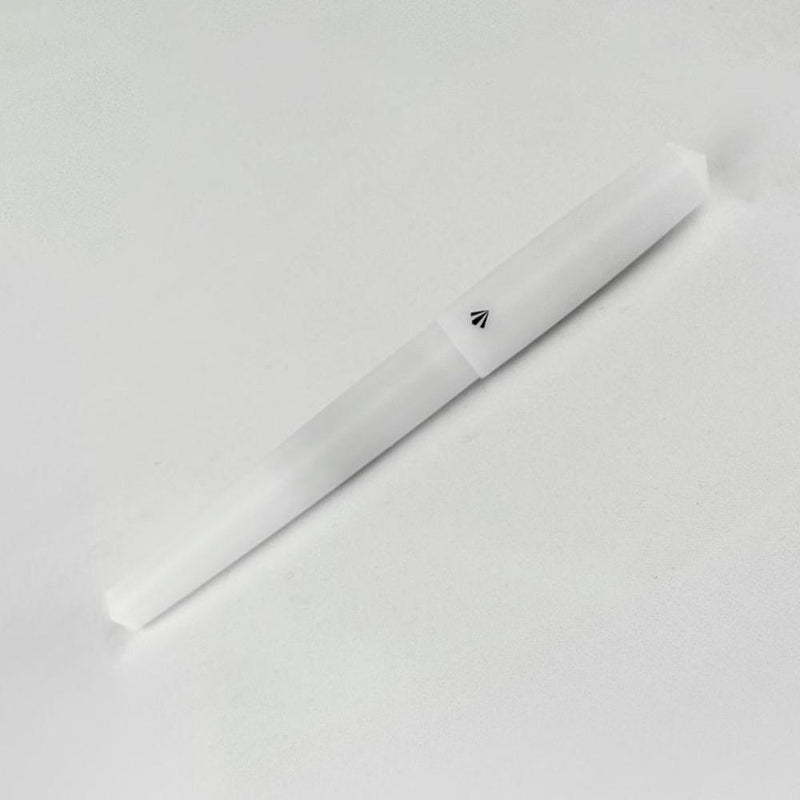 Gravitas Fountain Pen - Sentry - Full White Delrin