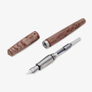 Gravitas Fountain Pen - Sentry - Micarta Red Linen