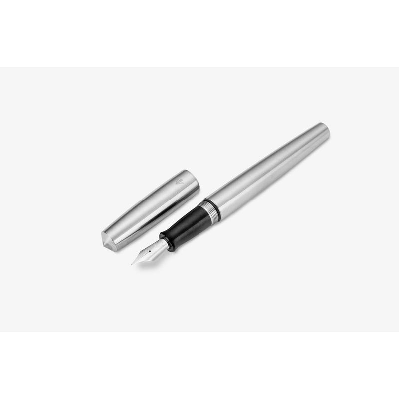 Gravitas Fountain Pen Gravitas - Sentry Raw Stainless Steel