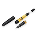 Gravitas Vac 2.0 Aluminum Black Fountain Pen - Pen Disassembled | EndlessPens